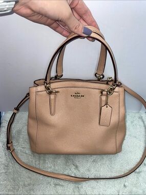 Coach ‘Minetta’ Glitter Crossgrain Leather Crossbody